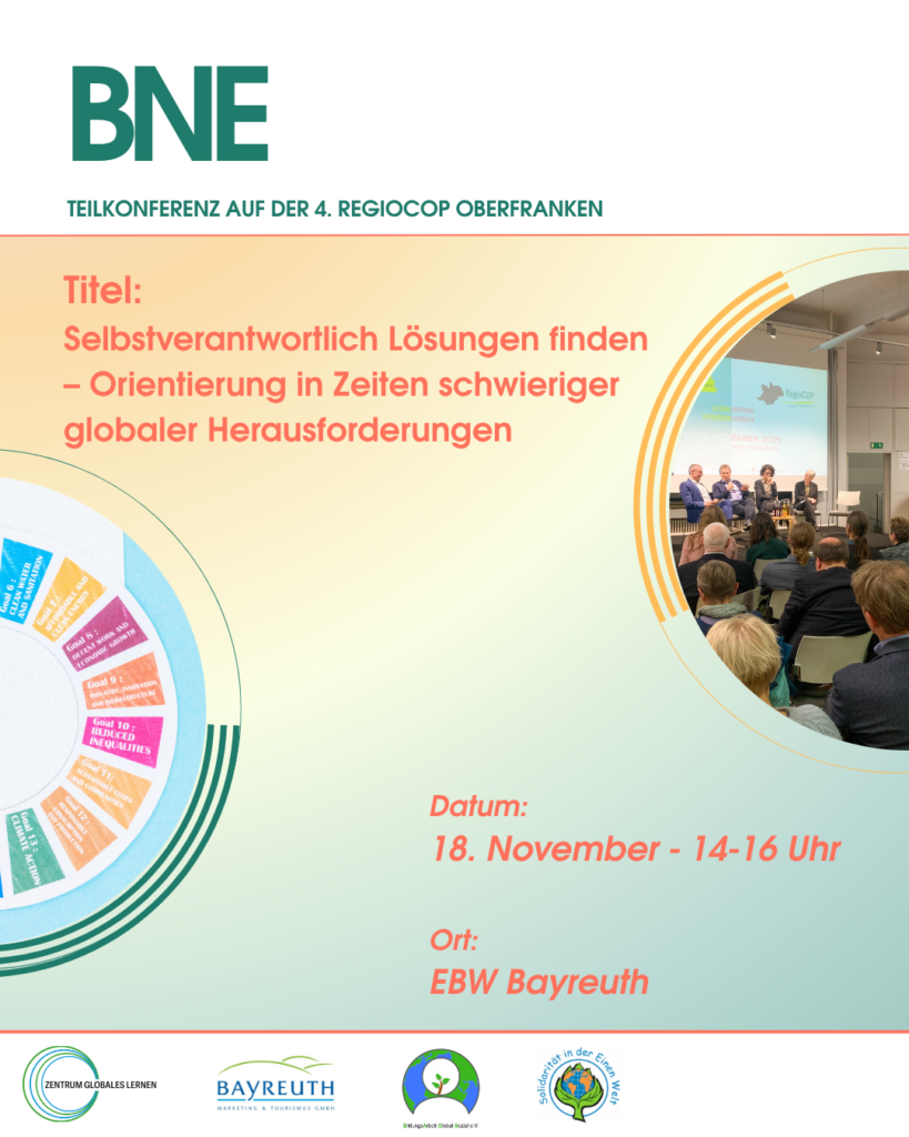 Teilkonferenz: Bildung für Nachhaltige Entwicklung